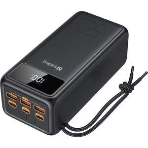 Powerbank SANDBERG Powerbank USB-C PD 130W 50000 mAh Black