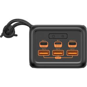 Powerbank SANDBERG Powerbank USB-C PD 130W 50000 mAh Black